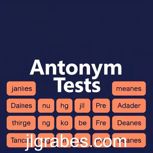 Exploring 'Antonym Tests': A Unique Game Category with a Twist